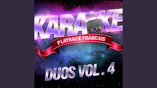 Quelques mots en ton nom (Karaoké Playback Instrumental) (Rendu célèbre par Julien Clerc et...