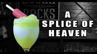 A Splice of Heaven Layered Cocktail | Booze On The Rocks