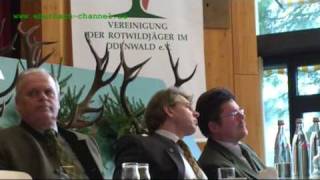 Hegeschau Vereinigung der Rotwildjäger im Odenwald Eberbach 07.03.2009