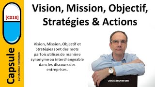 [C018] Vision, Mission, Objectif, Stratégies \u0026 Actions