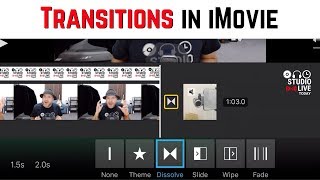 How to use transitions in iMovie iOS (iPhone/iPad)