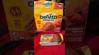 Belvita #PumpkinSpice Breakfast biscuits #tastetest 🎃 #eating #food #foodie #pumpkin #pumpkinseason