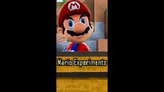 Mario Experiments in Minecraft #1 #shorts