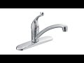 special discount on moen 7425 chateau one handle low arc kitchen faucet chrome