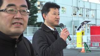 20151207日立戸塚事業所前宣伝2