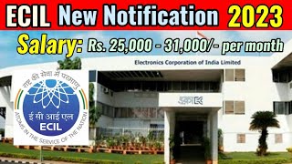 ECIL Technical Officer Recruitment 2023 | Electronics Corporation of India Limited Recruitment 2023