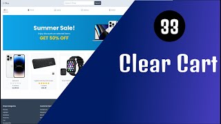 Next13 Fullstack E-Commerce ๐ - 33 Clear Cart | React.js & Typescript ๐ฅ