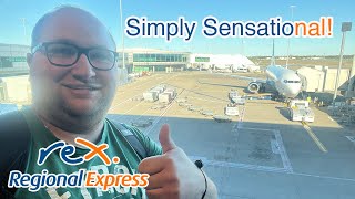 REX Business Class Sydney to Brisbane | Flight Review