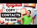 How to Copy Contacts from Android to SIM with This Easy Trick!