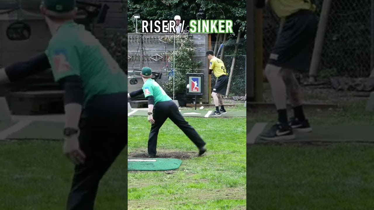 Which Two Pitch Mix is the Best?😳 #dingersornothing #wiffleball #baseball #shorts