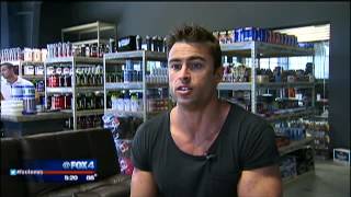 Diabetic bodybuilder trains for event