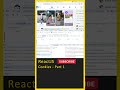 ReactJS Tutorial (Cookies - 1) React JS Tutorial For Beginners In Telugu, React Full Course #shorts