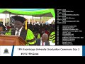 first class bitc 19th kyambogo university graduation ceremony day 3 live friday 8th december 2