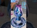 no waste resin vase diy