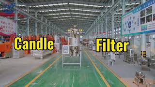 Enhancing Industrial Filtration Efficiency: Yuwei Candle Filters