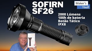 Sofirn SF26: 2,000 Lumens Long Range Tactical Flashlight – Buy in Brazil