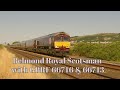 prestatyn 8.7.2018 gbrf 66746 u0026 66743 on belmond royal scotsman class 66