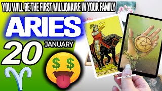 Aries ♈🤑YOU WILL BE THE FIRST MILLIONAIRE IN YOUR FAMILY💰 horoscope for today JANUARY 20 2026 ♈
