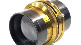 Busch Busch's Vademecum Vintage Brass Barrel Lens