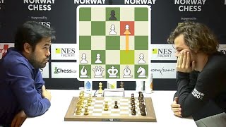 Hikaru Nakamura Plays King's Gambit Against Magnus Carlsen