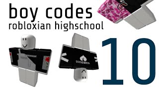 girl clothes codes for robloxian high school