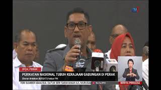 9 MAC 2020 BERITA PERDANA - PERIKATAN NASIONAL TUBUH KERAJAAN GABUNGAN DI PERAK