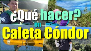 QUÉ HACER en Caleta Cóndor - Planea tus VACACIONES!! - día 4