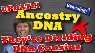 AncestryDNA's New Update: Dividing DNA Cousin Matches by Your Paternal and Maternal Branches