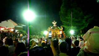 2009山田八幡宮神輿境内夜１