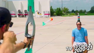 trick shot bottle flip 2021 || dude perfect || real life || top 10 clips