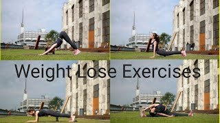 Exercises for flat stomach and Belly fat | Exercises to lose weight(Best workout for full body)