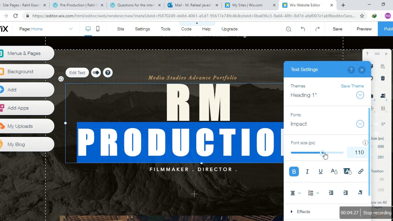 Website Building Youtube