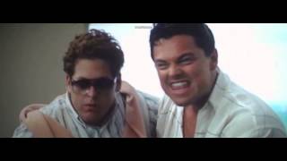 The Wolf of Wall Street trailer movie clip - Jonah Hill high - Leonardo DiCaprio steve face