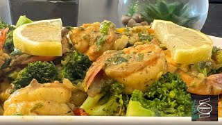 COCONUT CURRY SHRIMP AND BROCCOLI | QUICK EASY DELICIOUS