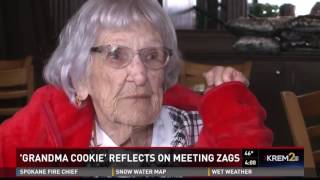 'Grandma Cookie' reflects on meeting Zags