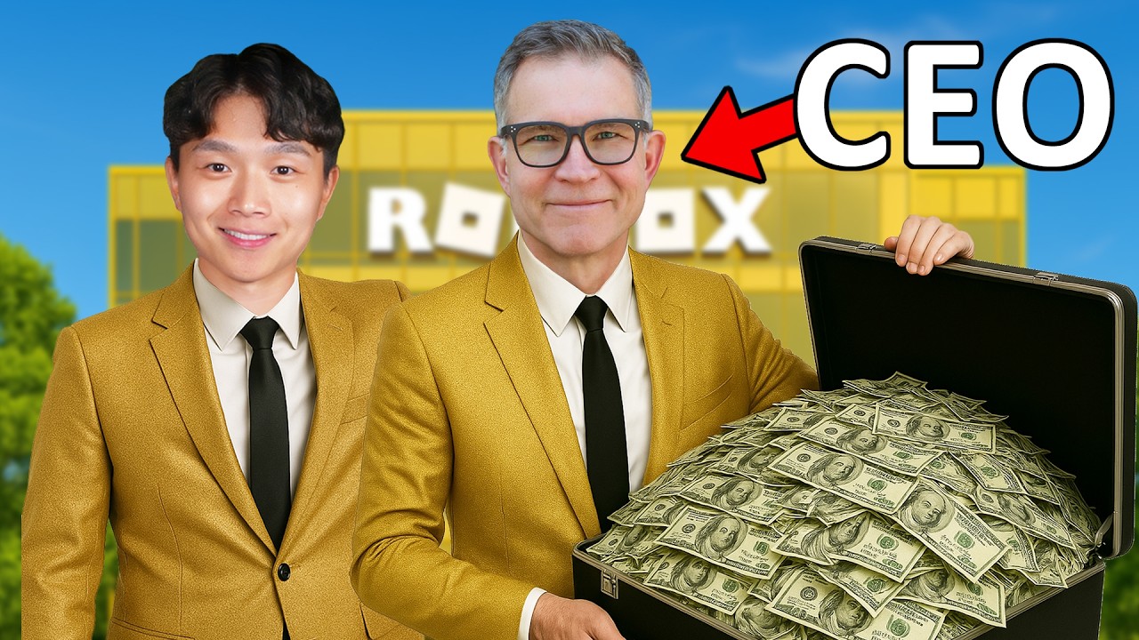 Giving Away 1 000 000 With Roblox Ceo Youtube