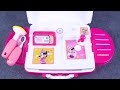 1 hour satisfying with unboxing cute yellow minnie toys playset compilation satisfying asmr 17