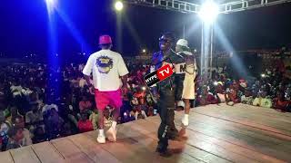 Fancy Gadam, Omario CK \u0026 Ras Tee Performances At Ras Tee Concert At Walewale Sports Stadium.