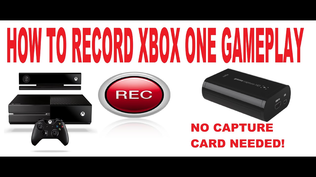 How To Record Xbox One Gameplay (Easy Way) - YouTube