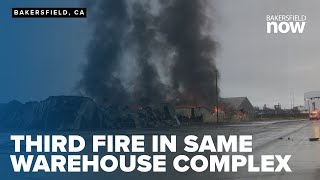 Fire erupts again at troubled warehouse site in Kern County, legal experts weigh in
