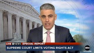 Supreme Court limits Voting Rights Act: ABC NEWS SPECIAL REPORT