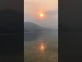 Beautiful sun reflecting 😍 #sun #sunset #viral #trending #viralvideo #shorts #shortvideo