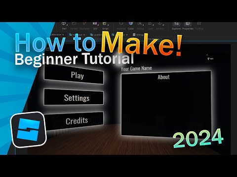 How to make a main menu with camera Roblox Studio 2024