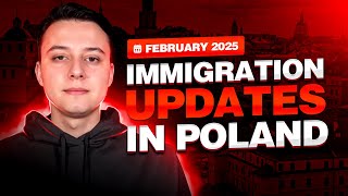 Poland TRC NEW rules for foreigners | February 2025  #polandtrcnewrules2025 #newrulesforforeigners