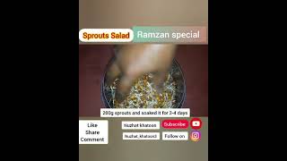 Sprouts Salad | Ramzan Special | Healthy & Tasty |