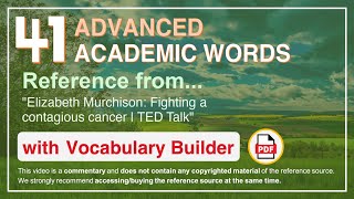 41 Advanced Academic Words Ref from \