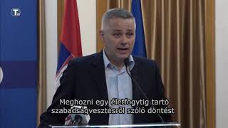 2019.12.01. - Tényleges életfogytiglani Szerbiában