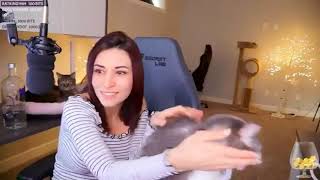 Alinity gives her cat vodka
