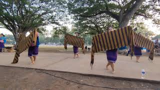 บรรยากาศการฝึกซ้อม วงโปงลางคูเมืองดิน โรงเรียนหนองหานวิทยา