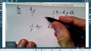 AP Calculus 7.8: Exponential Growth and Decay